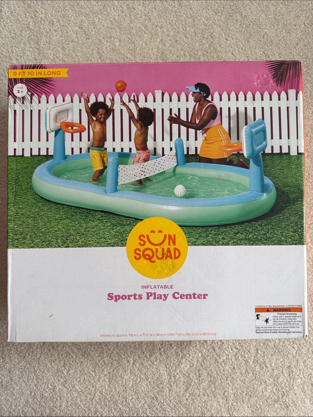 Sun Squad Inflatable Sports Play Center